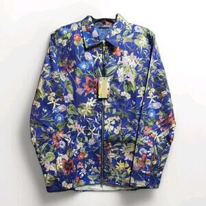 Robert Graham M Marina Bay Full zip jacket Tropical Floral $248 - NWT
